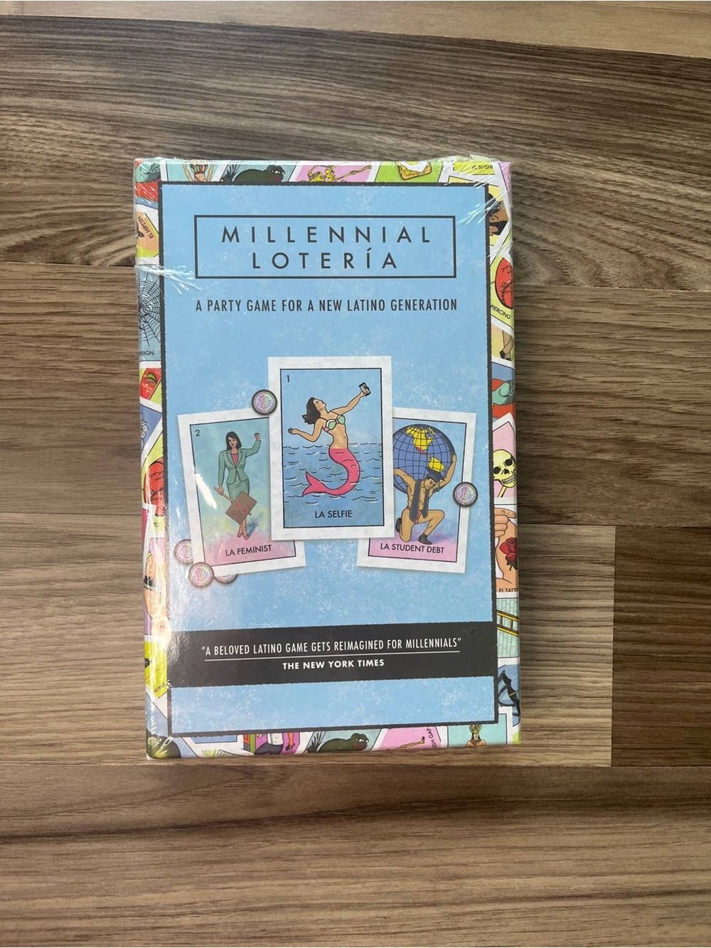Millennial Lotería Party Game - Light Blue Box